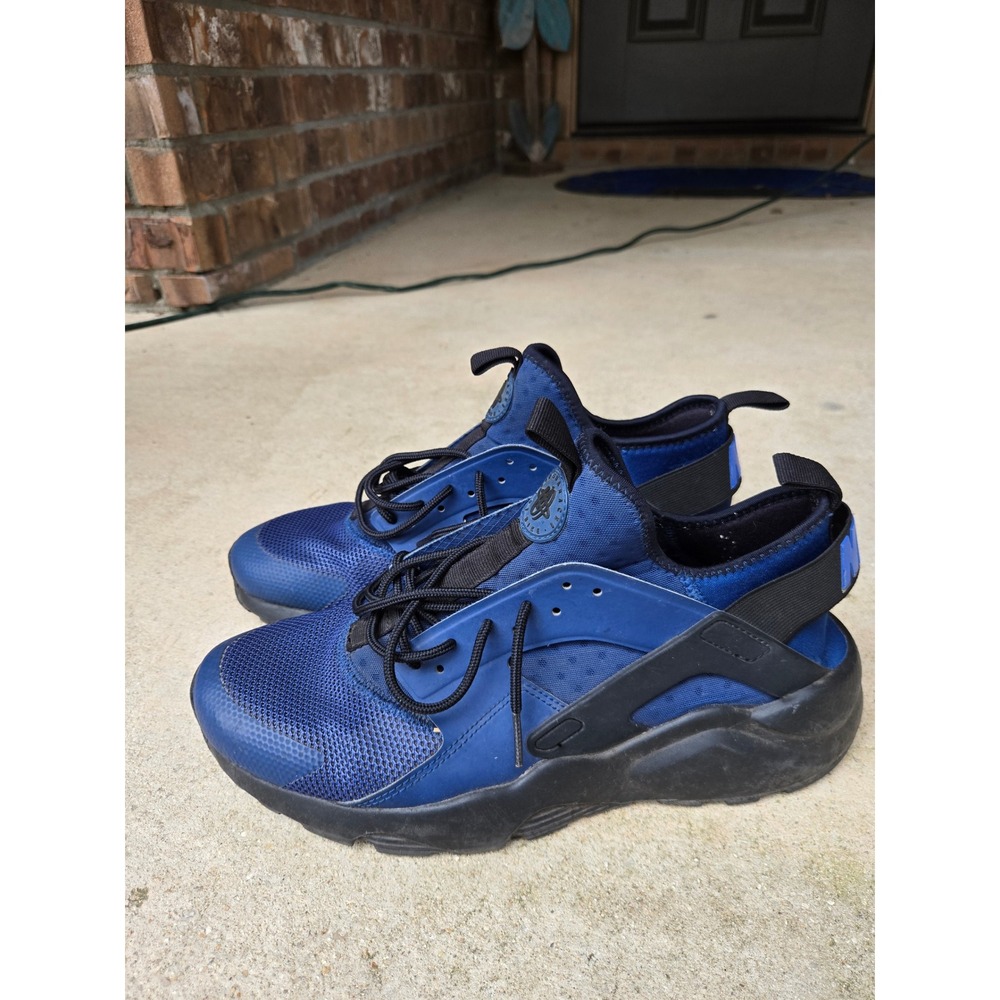 Nike Air Huarache Run Ultra Mens 10.5 Binary Blue Black 819685-402